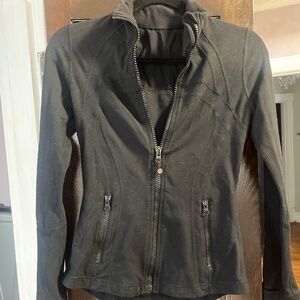 Lululemon Black Zip-Up Jacket Size 0–2